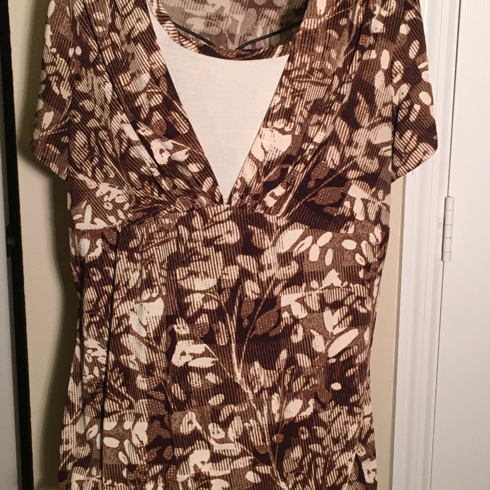 Coldwater Creek S/S Top Women M, Fits like a L